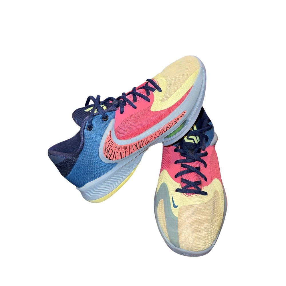 Nike Zoom Freak 4 Basketball Shoes Mens 9.5 Multi Color DO9680-400 Giannis
